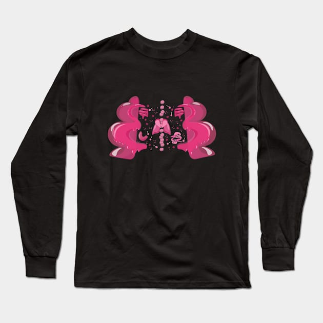 Exploded View Gummy Bear Long Sleeve T-Shirt by FabledNight